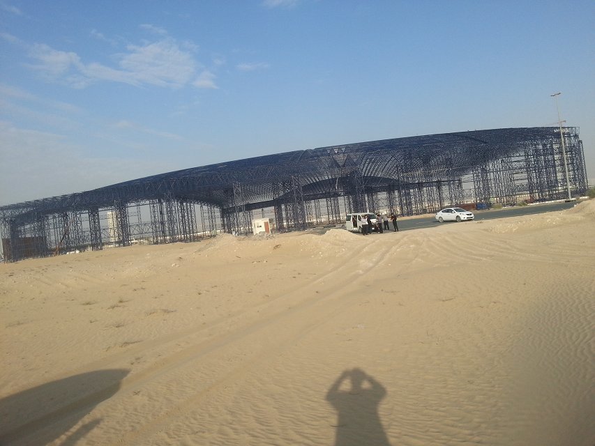 同江大型场馆网架工程