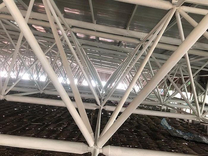 同江大型螺栓球网架施工厂家